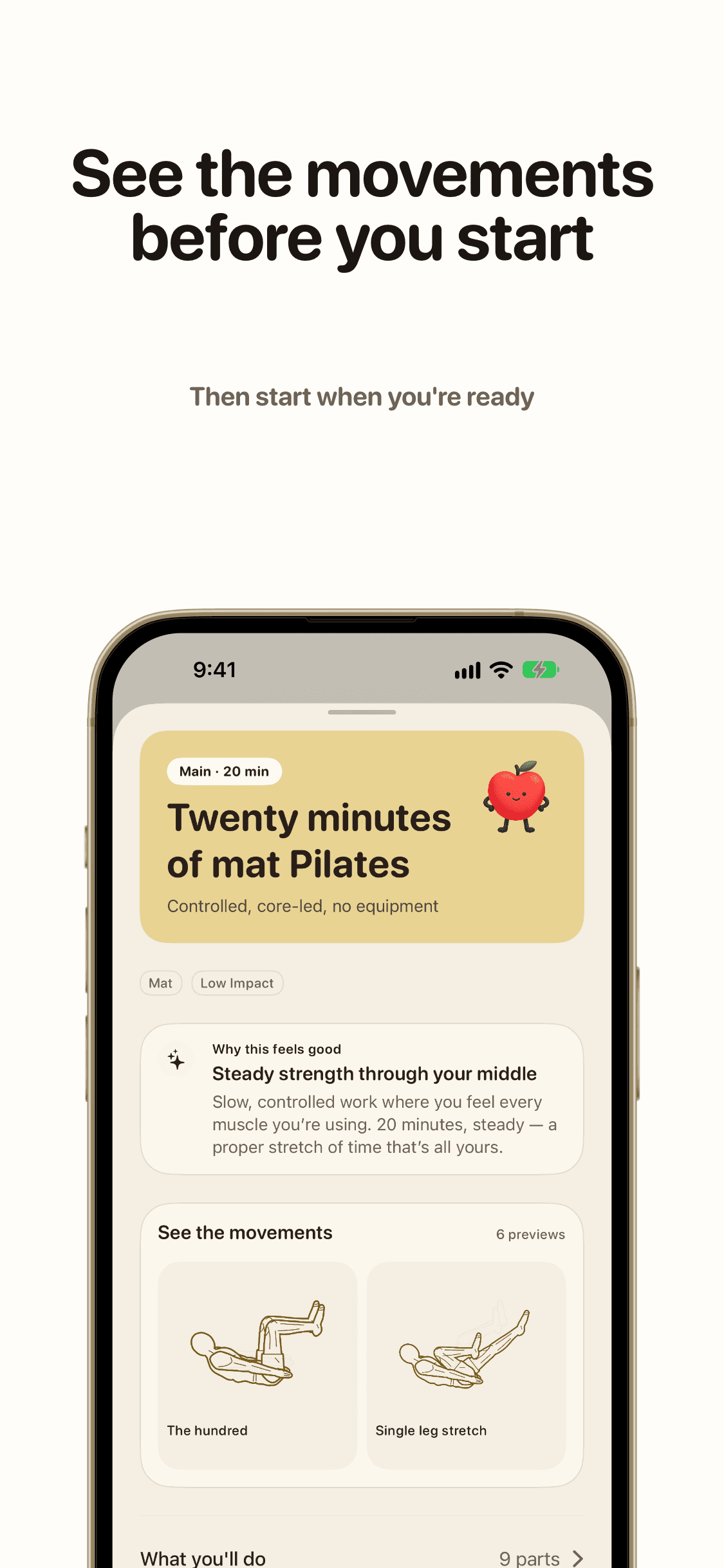 Clear routines FeelGood app preview